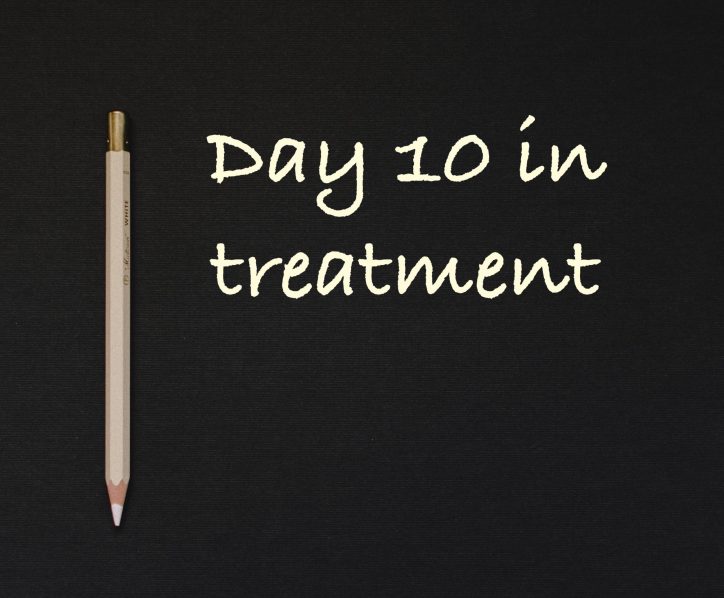 Day 10 in treatment