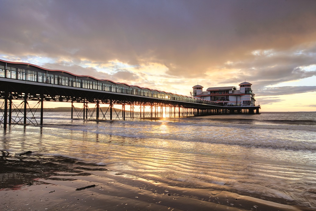 Grand Pier in Weston-Super-Mare
