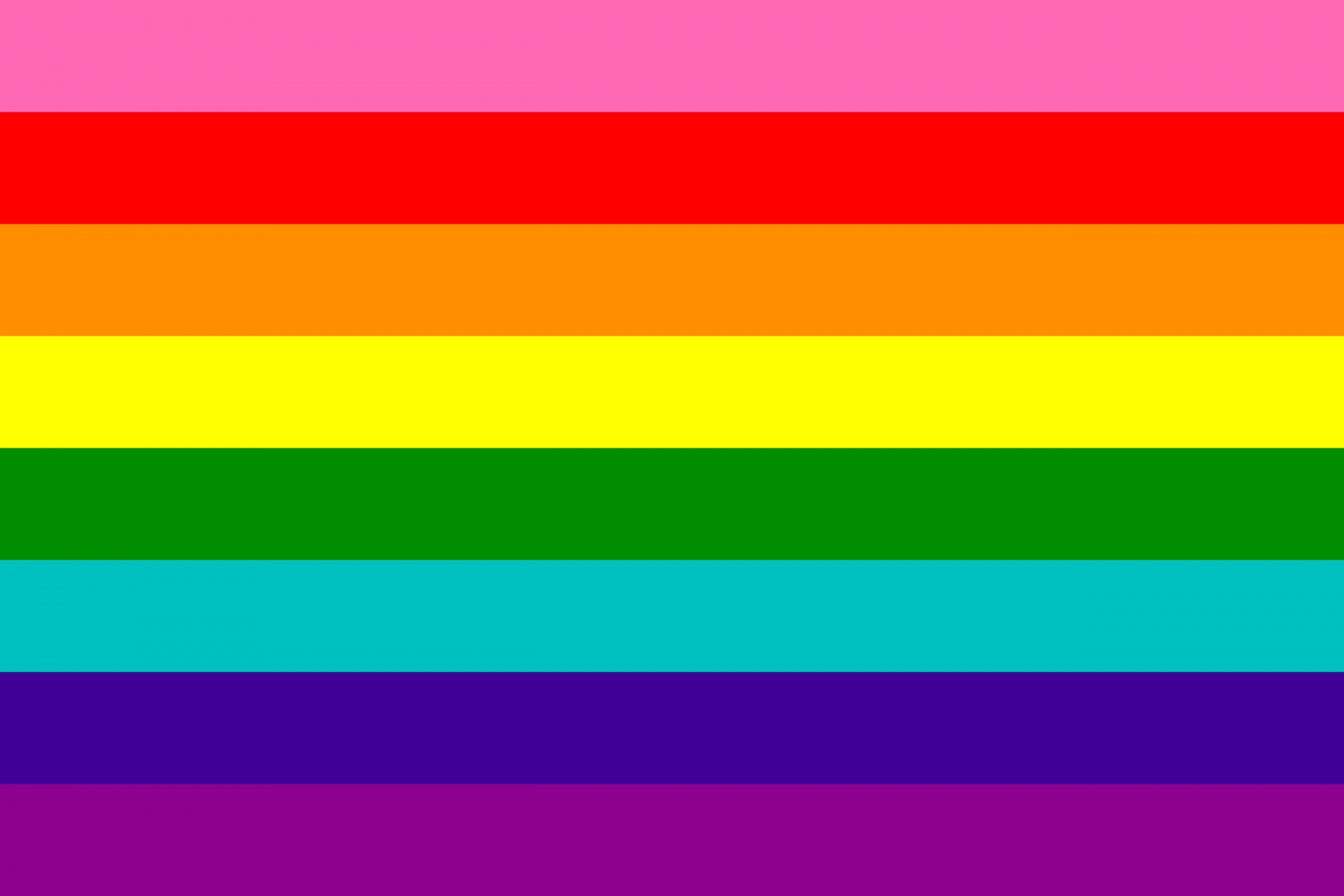 Gay pride flag