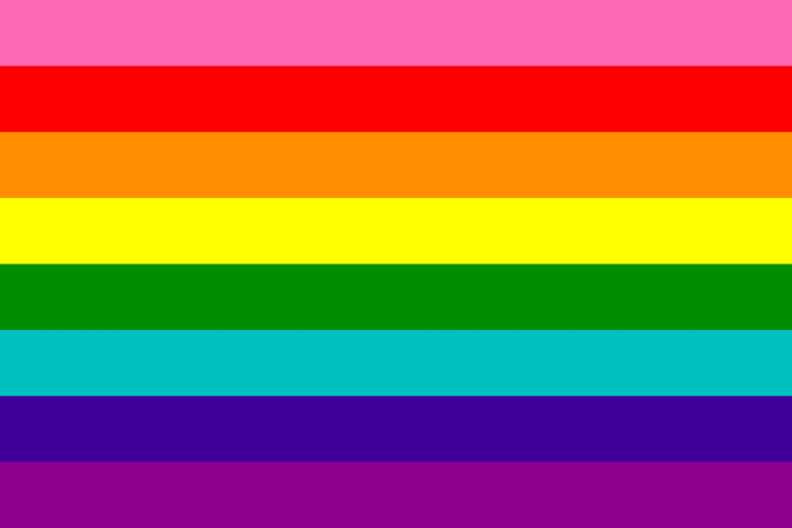 Gay pride flag