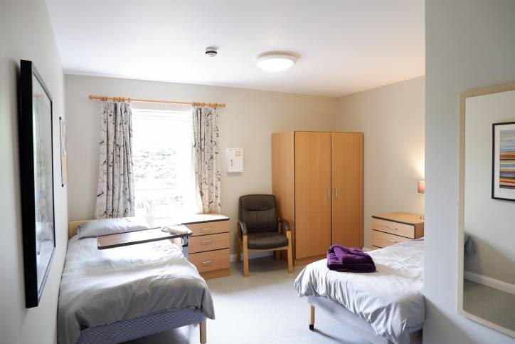 Bedroom in the Gordon Beard Unit