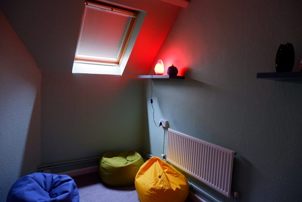 New meditation room at Broadway Lodge