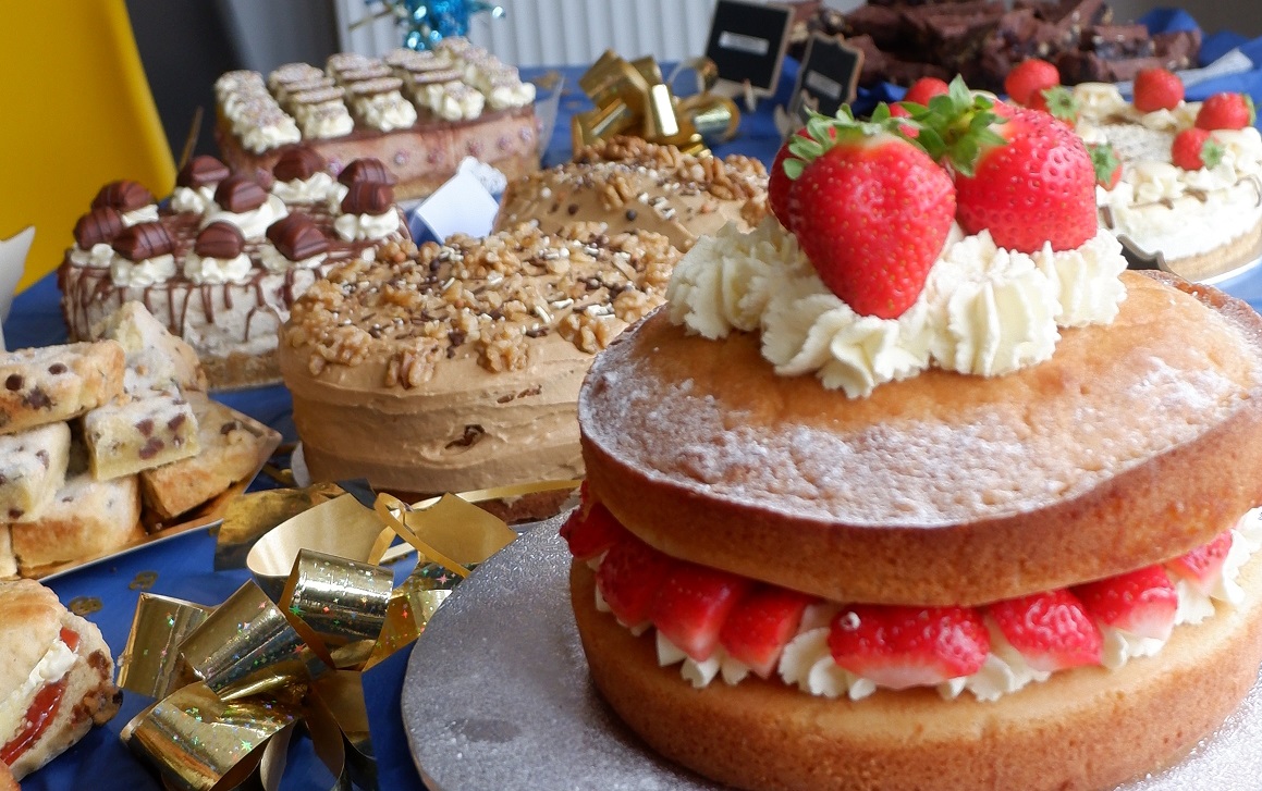 Broadway Lodge bake sale cakes